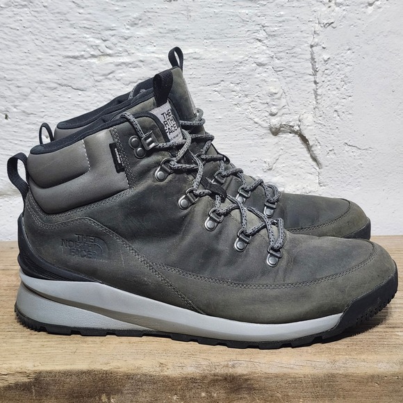 The North Face Berkeley‎ Leather Hiking Ankle Boots Mens US 12 Gray Waterproof main image 11